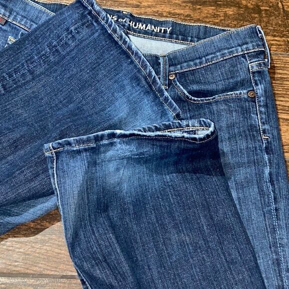 Citizens Of Humanity Dark Blue Boot Cut Jeans - Picture 12 of 16